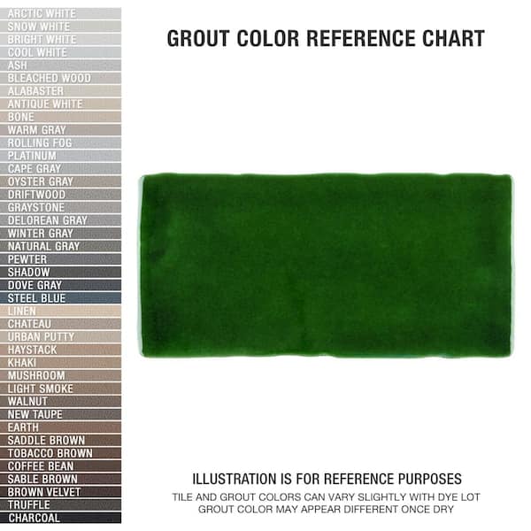 Viva Verde 3 in. x 6 in. Ceramic Wall Tile (4.16 sq. ft./Case)