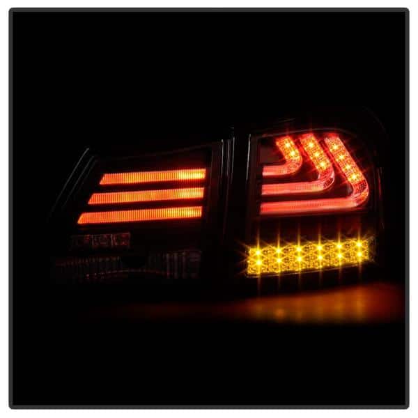 Lexus GS 350 07-11 LED Tail Lights - Black