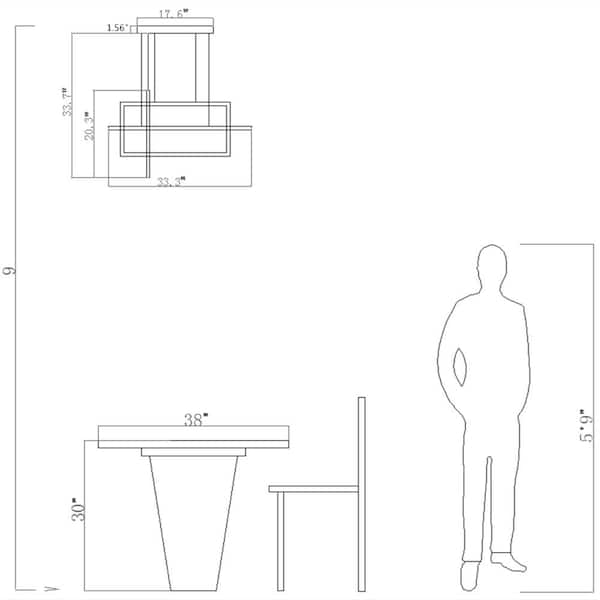 Boston 3 - Light Integrated LED Black Kitchen Island Chandelier with Wrought Iron Accents
