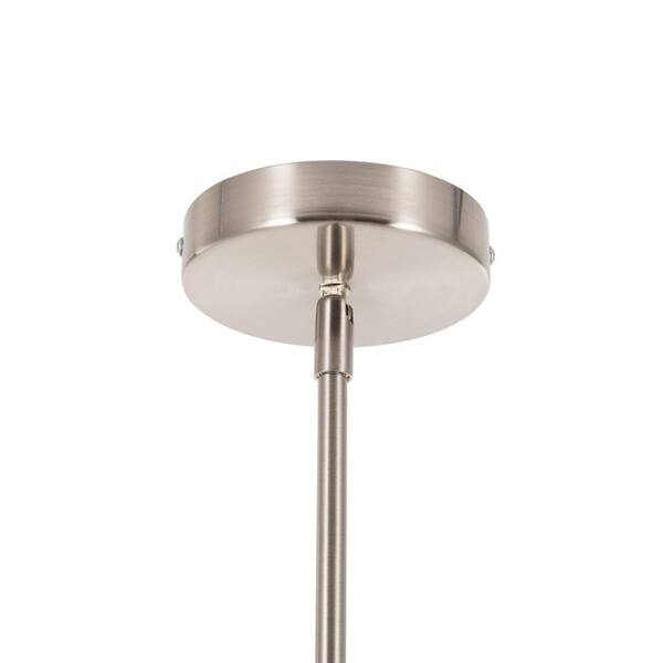 18-Light Brushed Nickel Sputnik Chandelier Ceiling Light