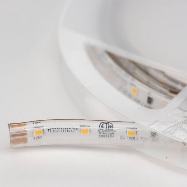 Hide-a-Lite LED Tape 5 ft. LED Silicone Tape Under Cabinet Reel 2700K, Field Cuttable Every 4 in.