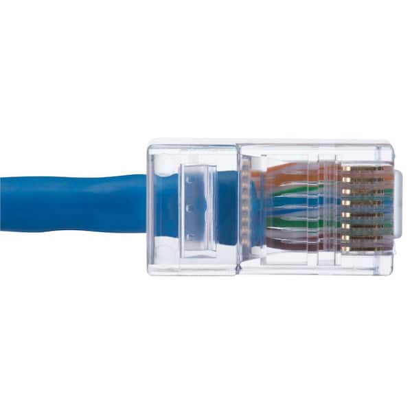 Cat5e Feed-Thru Modular Plug (50-Pack)