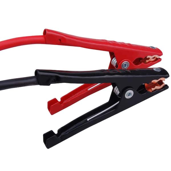 12 ft. 8-Gauge Heavy-Duty Booster Cables (2-Pack)