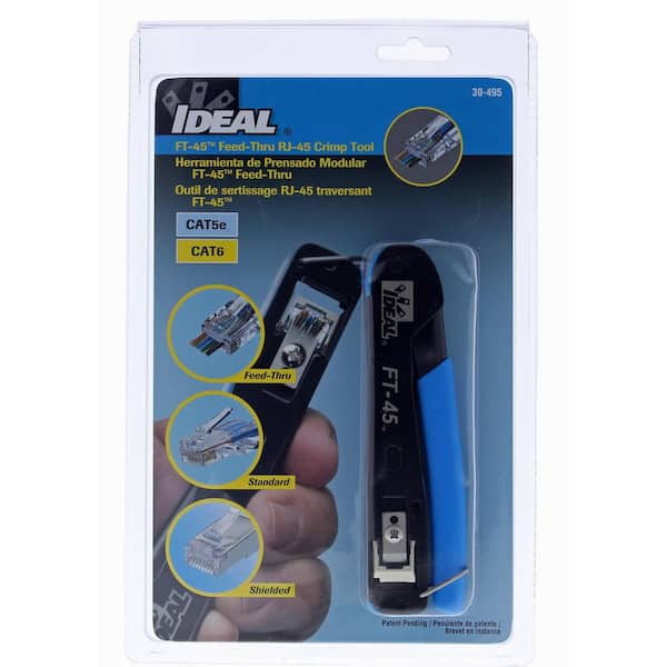 FT-45 Feed-Thru Modular Plug Crimp Tool