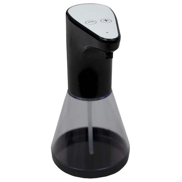 Free Standing 8 oz. Soap Dispenser Automatic Compact Countertop in Black