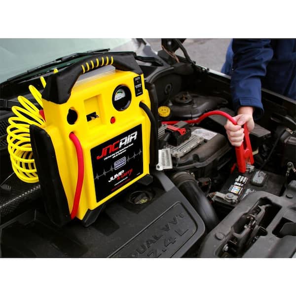 1,700 Peak Amp Jump Starter with Air Compressor