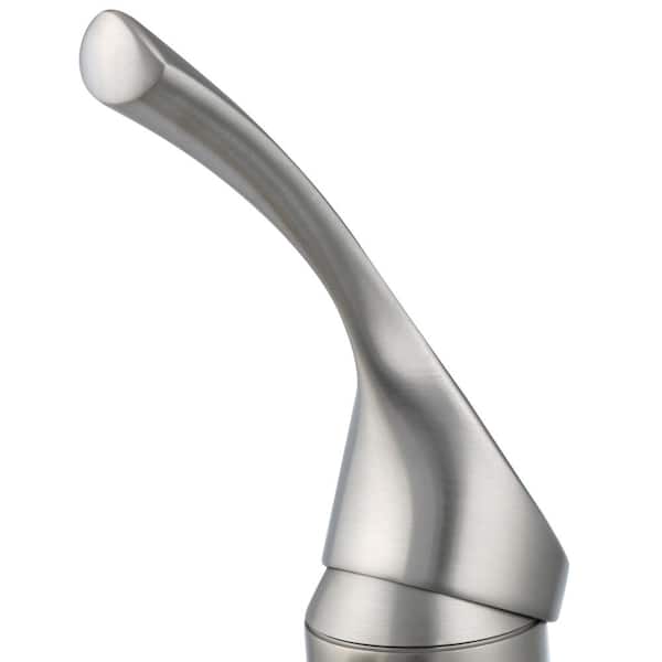 Mistos Single-Handle Pull-Out Sprayer Kitchen Faucet In Stainless Steel