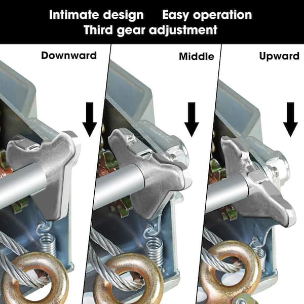 600 lbs. Capacity Hand Crank Boat Winch with 26.3 ft. Cable