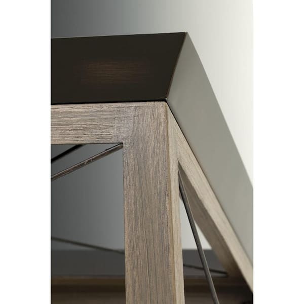 Briarwood Collection 1-Light Antique Bronze Kitchen Farmhouse Mini-Pendant Hanging Light