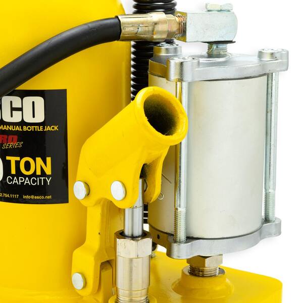 Pro Series 20 Ton Air Hydraulic Bottle Jack