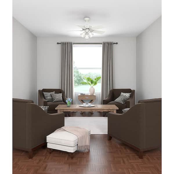 Southern Breeze 42 in. Indoor White Ceiling Fan