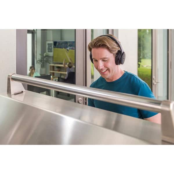 Wireless TV Headphones in Black