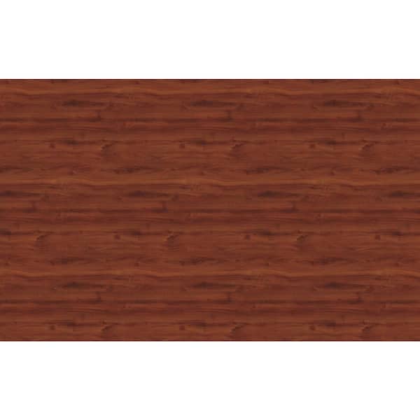 4 ft. x 8 ft. Laminate Sheet in Windsor Mahogany with Premium FineGrain Finish