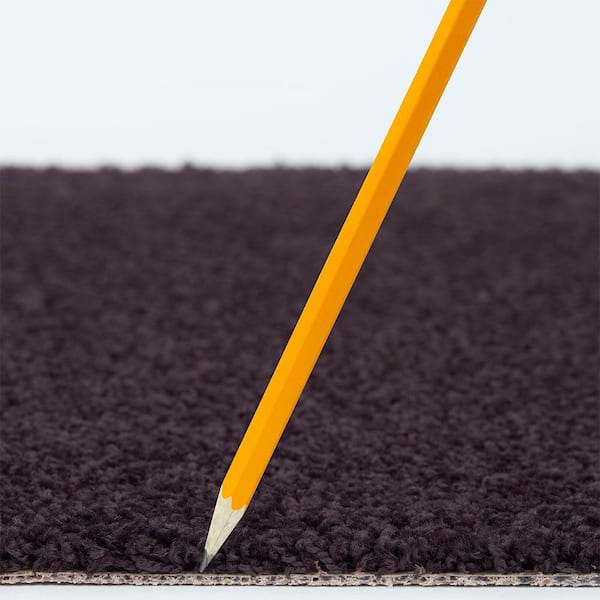 Alpine - Mystery - Gray 17.3 oz. Polyester Texture Installed Carpet