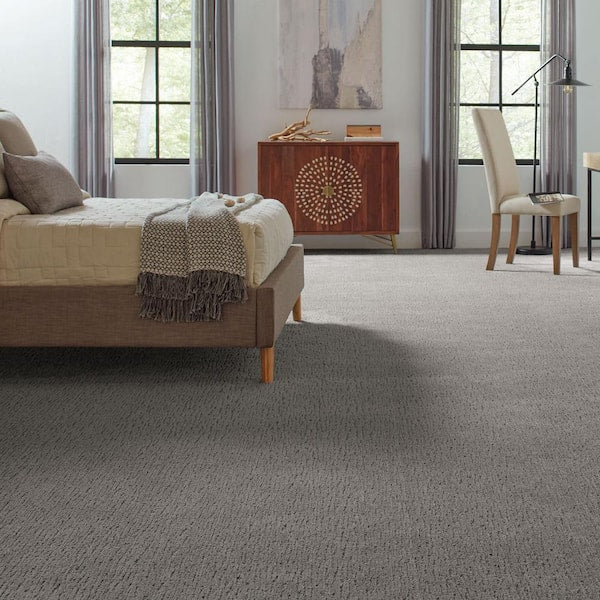 Chester  - Cityline - Gray 40 oz. Triexta Pattern Installed Carpet