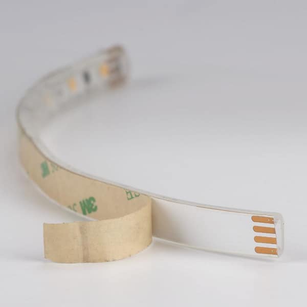 Hide-a-Lite LED Tape 5 ft. LED Silicone Tape Under Cabinet Reel 2700K, Field Cuttable Every 4 in.