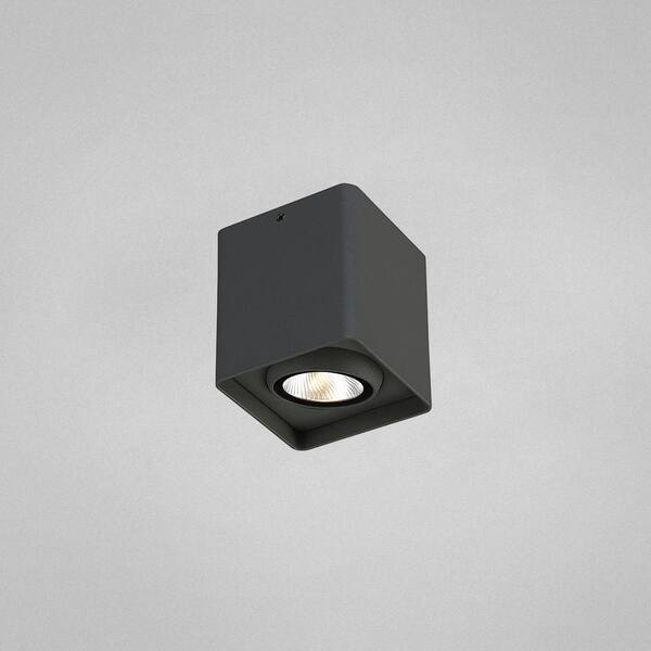 Kewb Graphite Grey Integrated LED Outdoor Flush Mount