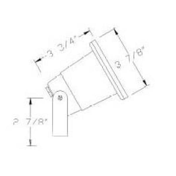 Low Voltage Black Outdoor Landscape Underwater Pond Spot Light