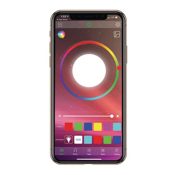 Bluetooth LED Car Accent Light Strip (4-Pack)