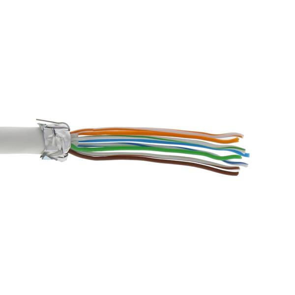Shielded Feed-Thru CAT6A/6/5e Modular Plugs, 25/Card