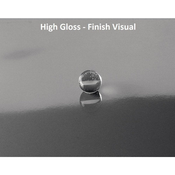 4 ft. x 8 ft. Laminate Sheet in Yellow Glacier Boomerang with Virtual Design Gloss Finish