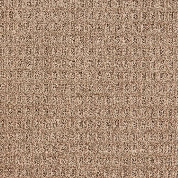 Canter  - Ecru - Beige 38 oz. Triexta Pattern Installed Carpet