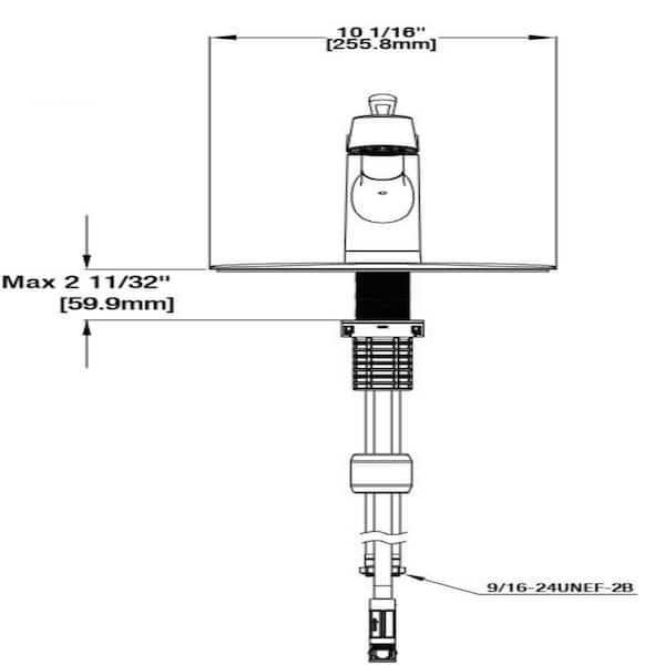 McKenna Single-Handle Pull-Out Sprayer Kitchen Faucet in Stainless Steel with TurboSpray and Fastmount