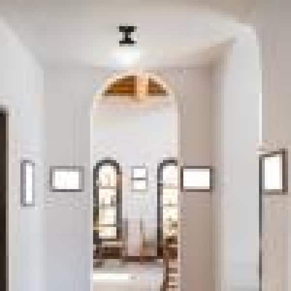 Schoolhouse Oil Rubbed Bronze Ceiling Mount Light