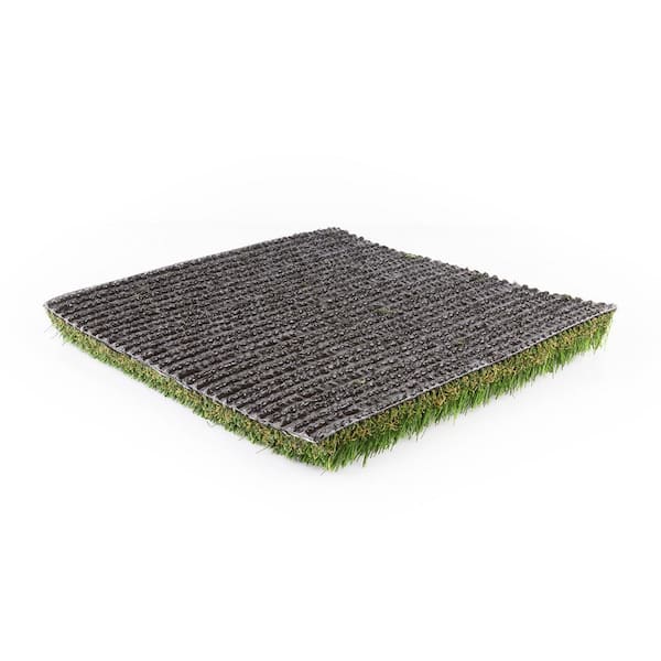 15 ft. W x Cut to Length Green and Tan Nylon Artificial Grass Turf