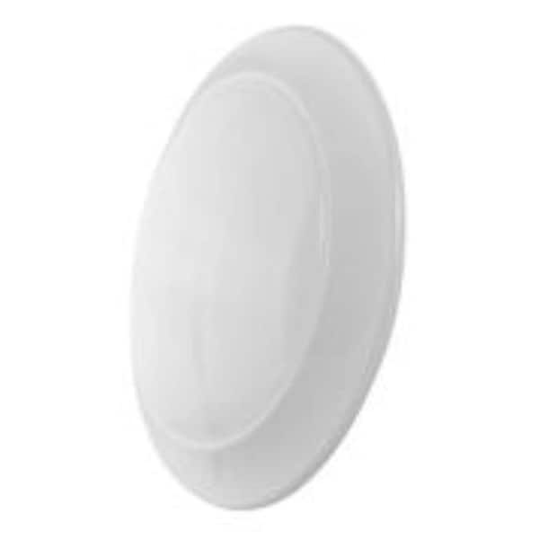 11.5-Watt White Integrated LED Ceiling Flush Mount
