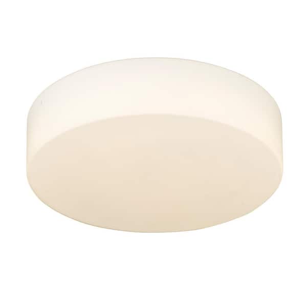 Toli 12 in. Brushed Champagne Bronze LED Flush Mount