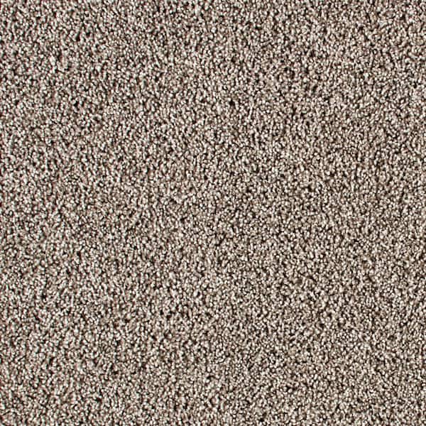 Huntcliff II Vienna Smoke Gray 39 oz. Triexta Texture Installed Carpet
