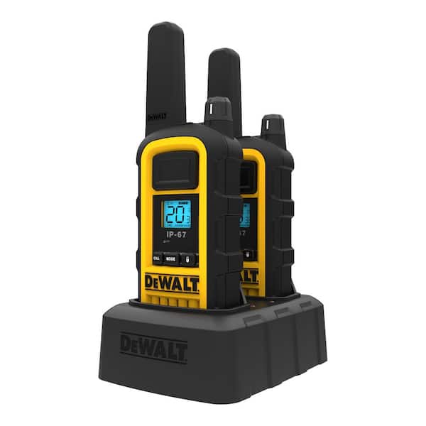 DXFRS800 Heavy-Duty 2-Watt Walkie Talkies (2-Pack)