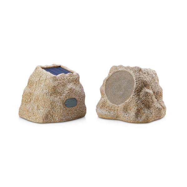 SoundPro by NAXA Bluetooth Solar Wireless Rock Speakers