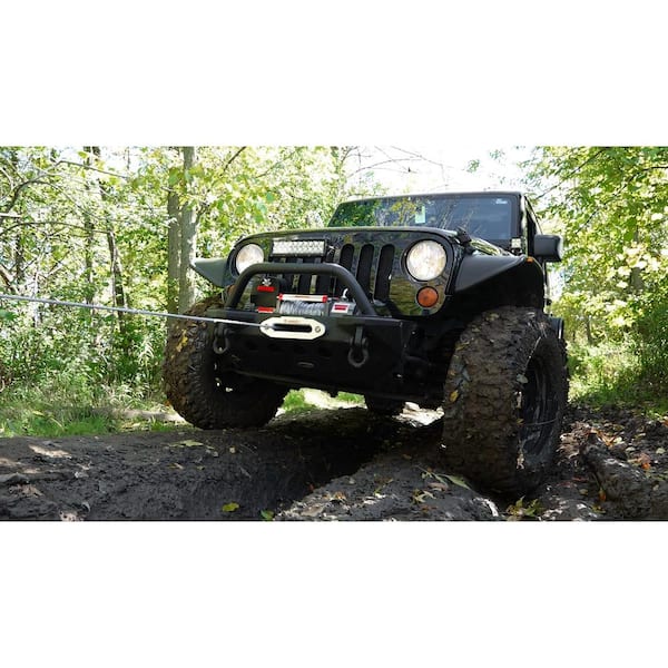 Samurai Series 12,000 lb. Capacity 12-Volt Electric Winch with 85 ft. Steel Cable