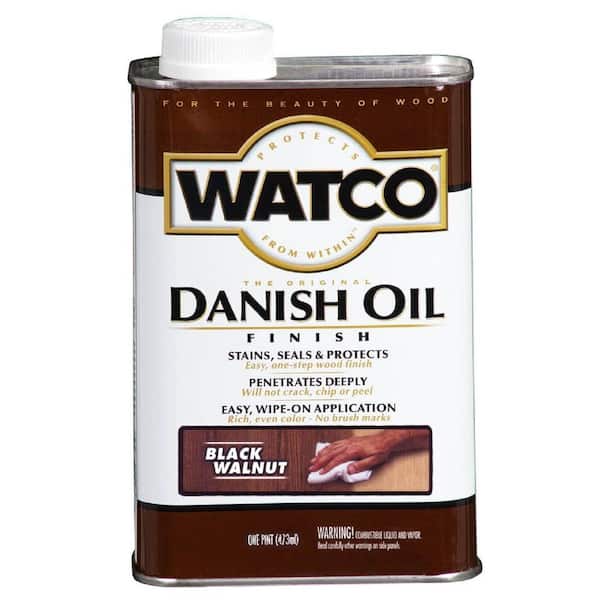 1 Pint Danish Oil in Black Walnut (6 Pack)