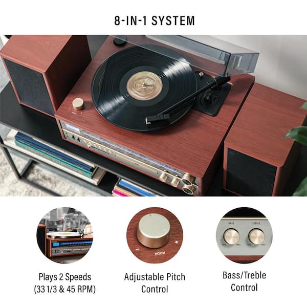 1975T Shelf System in Walnut