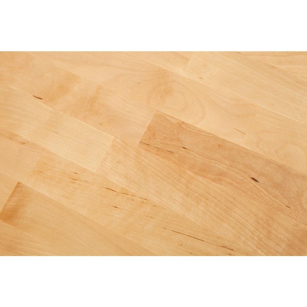 6 ft. L x 25 in. D Finished Engineered Birch Butcher Block Countertop