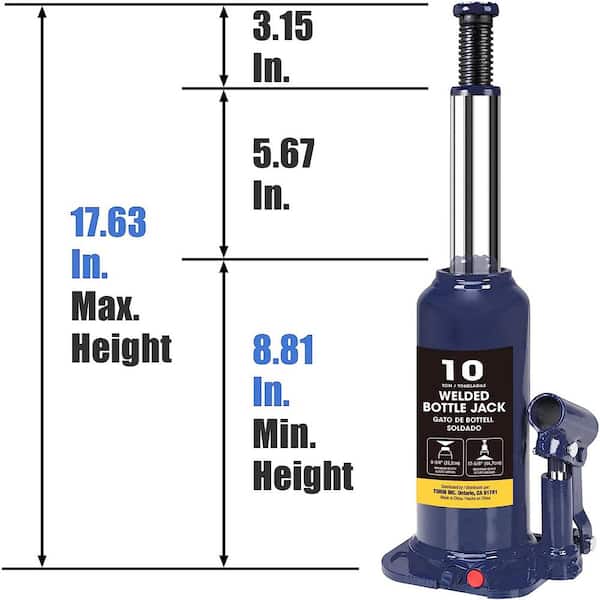10-Ton Bottle Jack