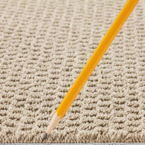 Katama II  - Fresh Linen - Beige 30.7 oz. Triexta Pattern Installed Carpet