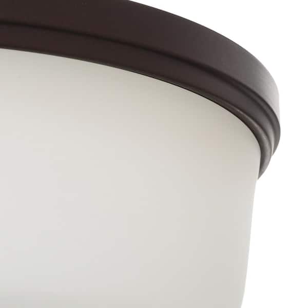 Jackson 3-Light oil-rubbed Bronze Semi-Flush Mount Light