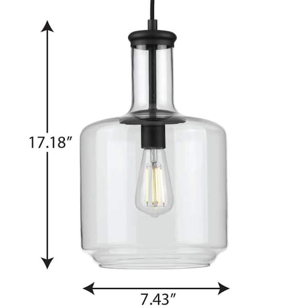Latrobe 1-Light Black Pendant