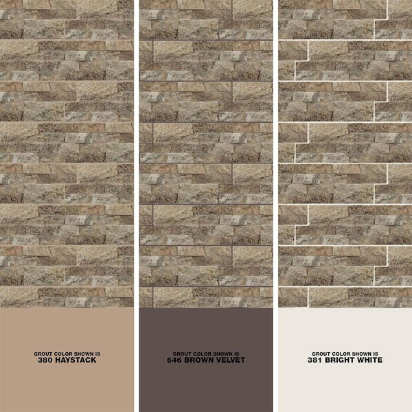 Philadelphia Ledger Panel 6 in. x 24 in. Natural Travertine Wall Tile (6 sq. ft. /case)