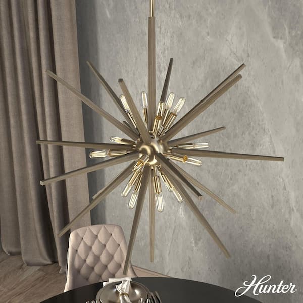 Jupiter Star 18-Light Alturas Gold Island Pendant Light