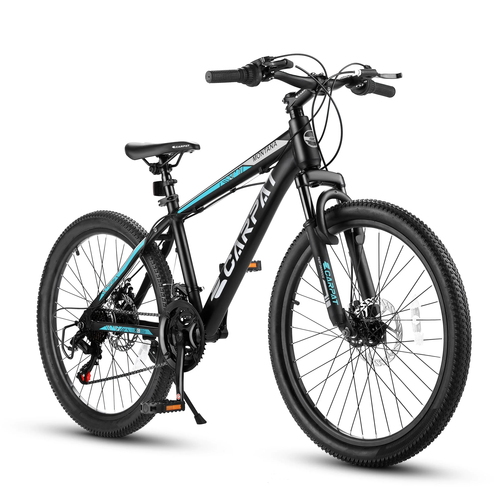 Ecarpat 26 Inch Wheels Mountain Bike, Mens Womens 26 Inch, 17