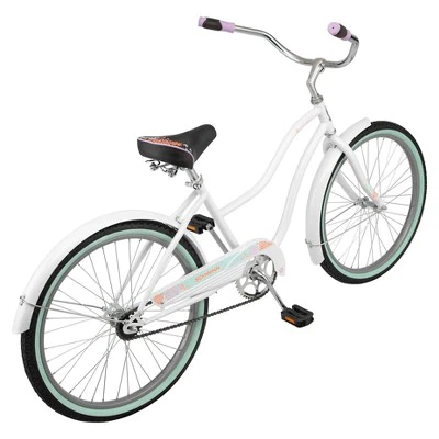 Schwinn 24" Legacy Kids' Cruiser Bike - White