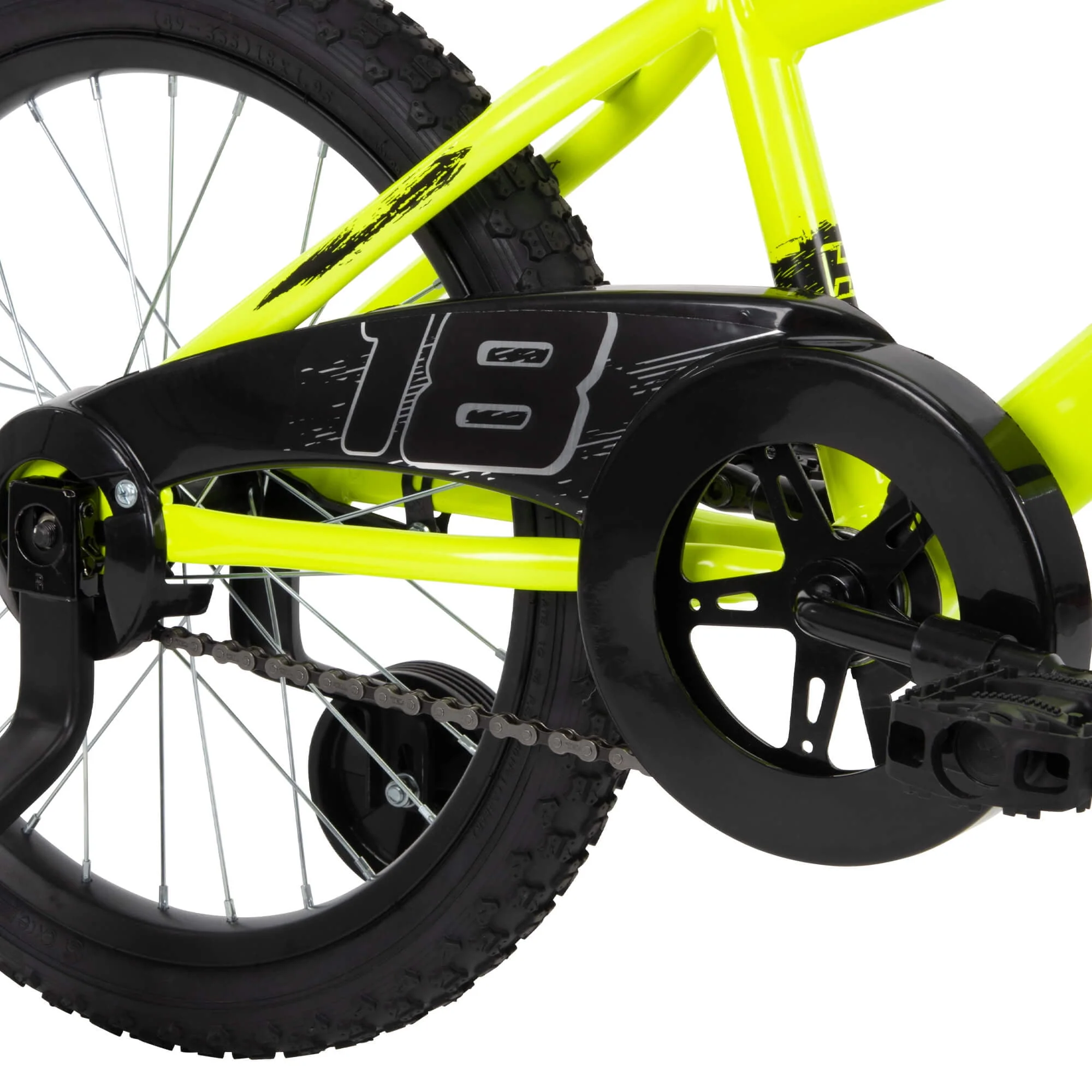 18 in. Rock It Boy Kids Bike, Neon Powder Yellow