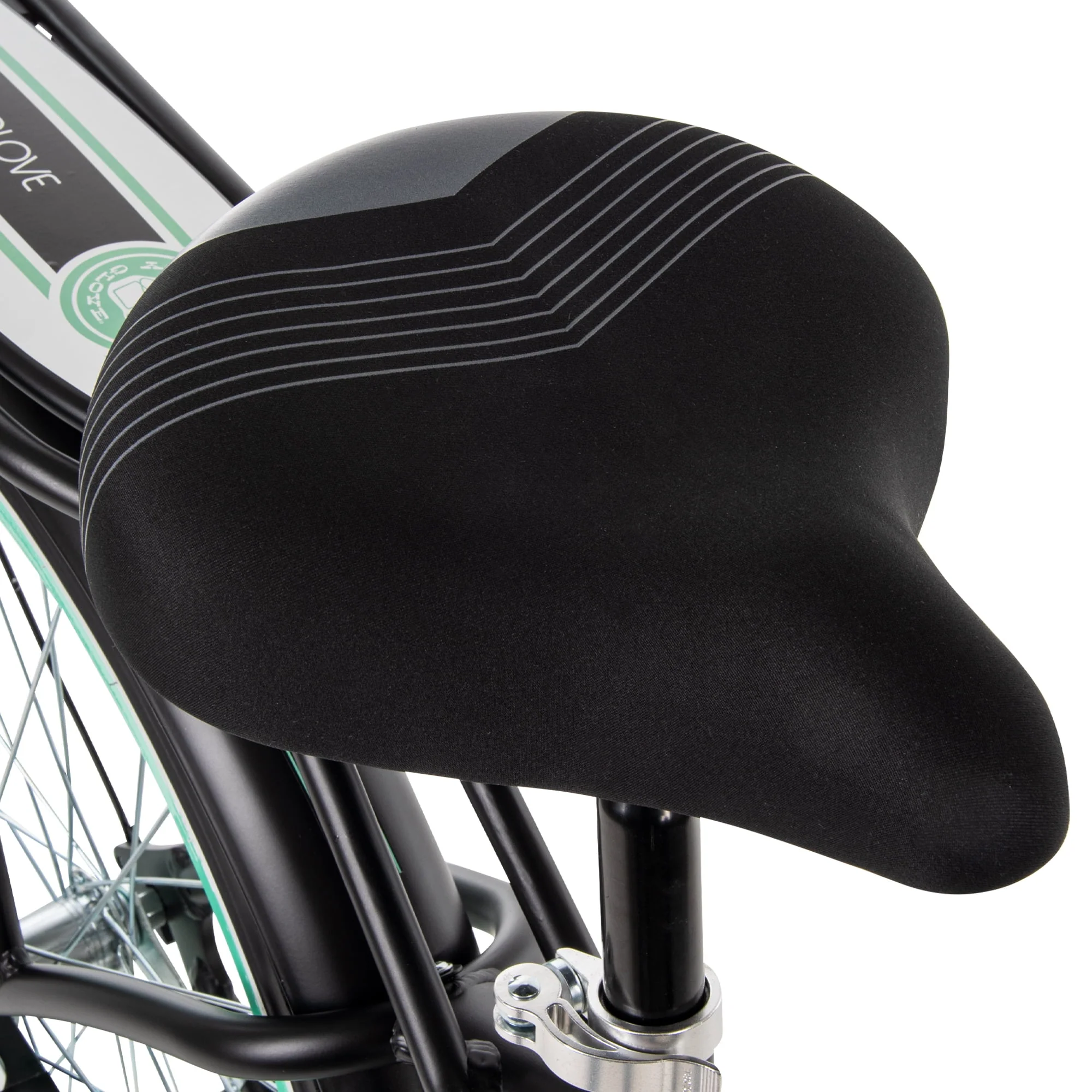 Glove 26-inch Aluminum Cruiser Bike for Women, Black, by Huffy