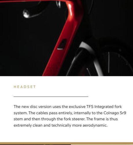 Colnago V3 Disc 2023 Complete Road Bike Shimano 105 Mechanical 12Spd