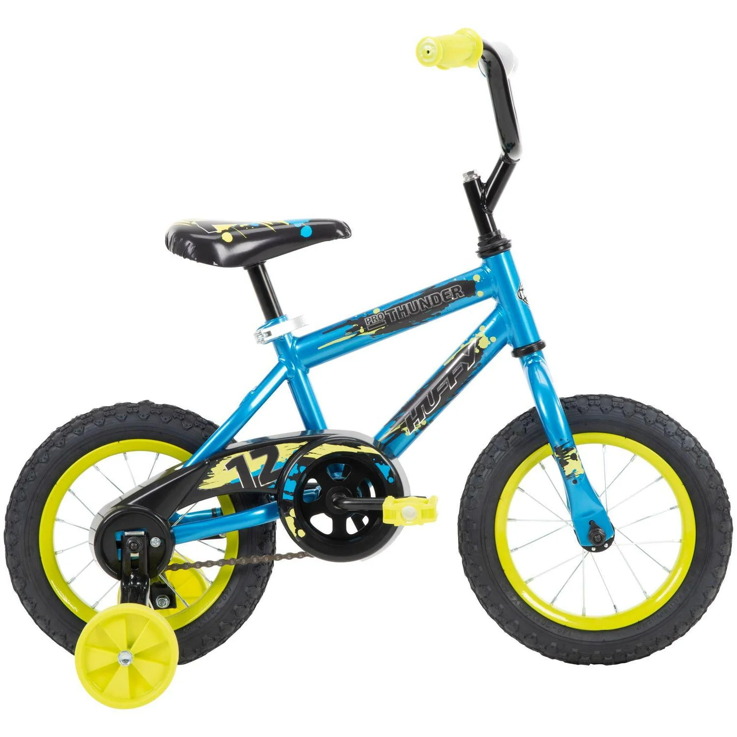 Huffy Boys' 12 in. Pro Thunder Bike, 1 Speed, Tropic Blue